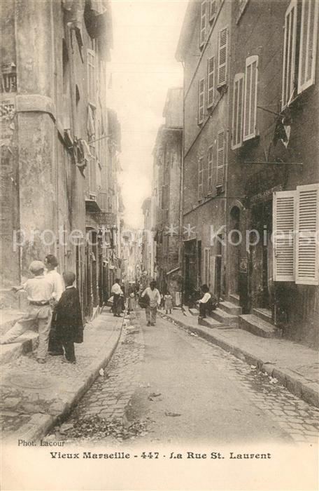 Vieux Marseille Rue Saint Laurent