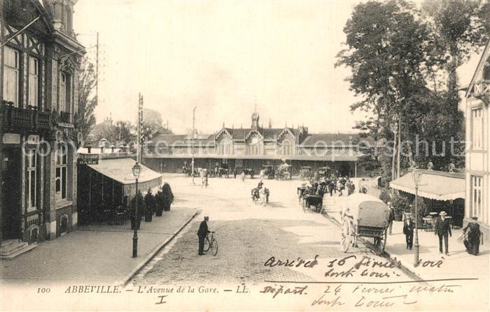 Abbeville 80 Somme Avenue de la Gare