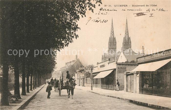 Quimper Boulevard de l'Odet