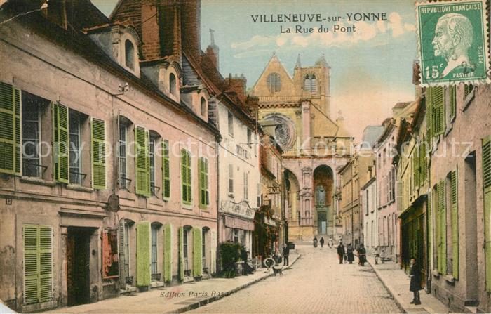 Villeneuve-sur-Yonne Rue du Pont Eglise