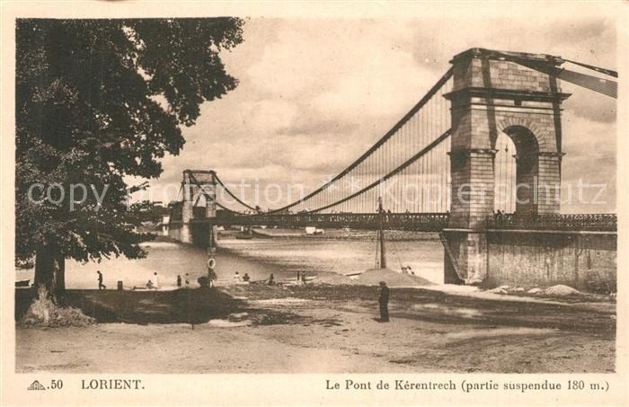 Lorient Morbihan Bretagne Pont de Kérentrech