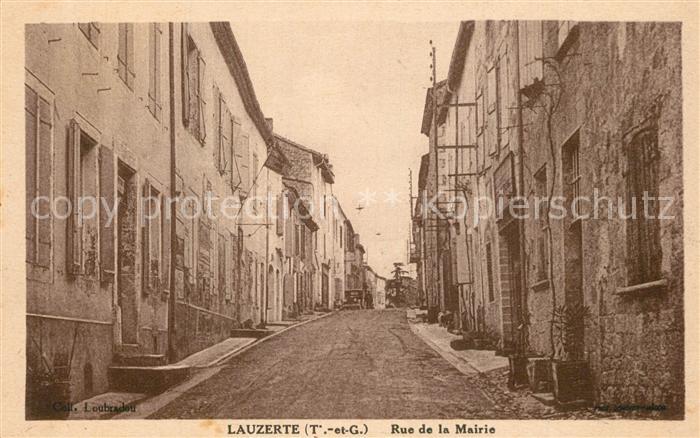 Lauzerte Rue de la Mairie