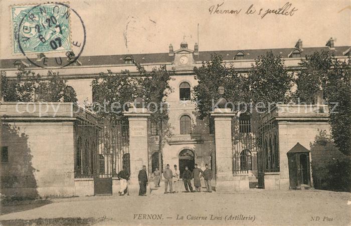 Vernon Eure Caserne Lens Artillerie