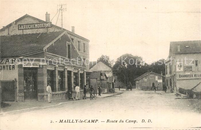 Mailly-le-Camp Route du Camp