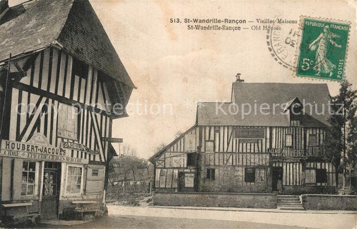 Saint-Wandrille-Rancon Vieilles maisons