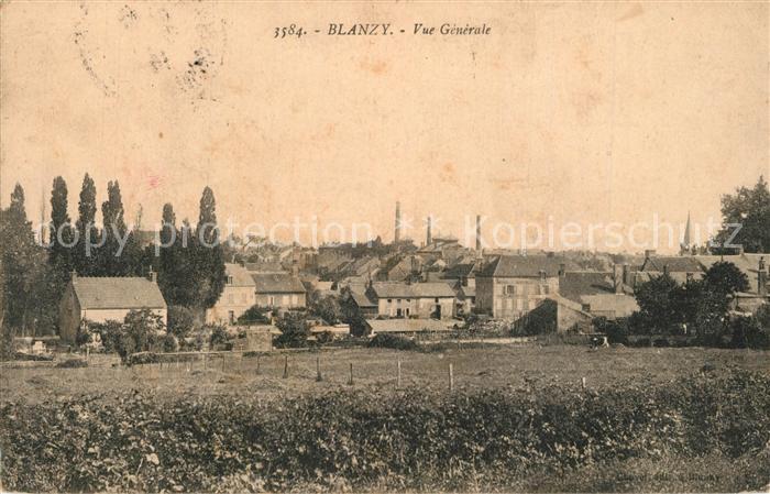 Blanzy les Mines Saone et Loire Vue Generale