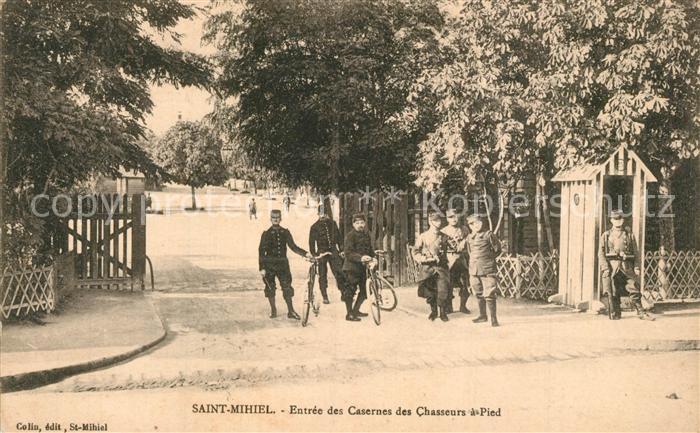 Saint-Mihiel Entrée des Casernes des Chasseurs a Pied