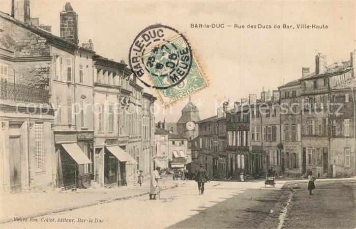 Bar-le-Duc Rue des Ducs de Bar Ville Haute