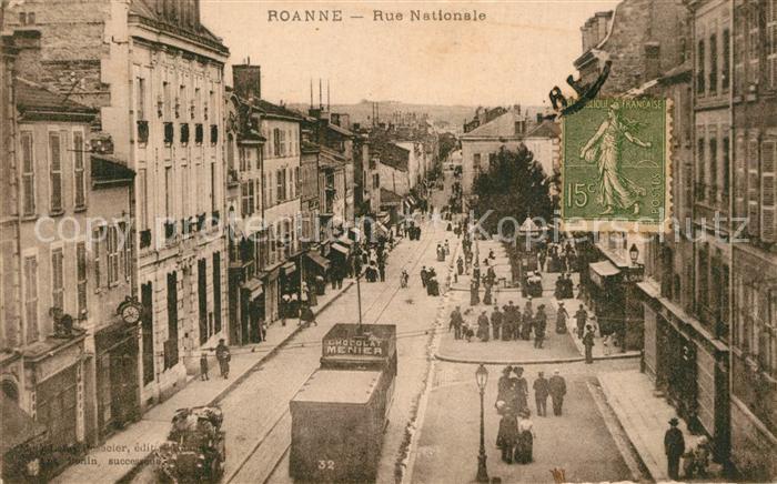 Roanne Loire Rue Nationale