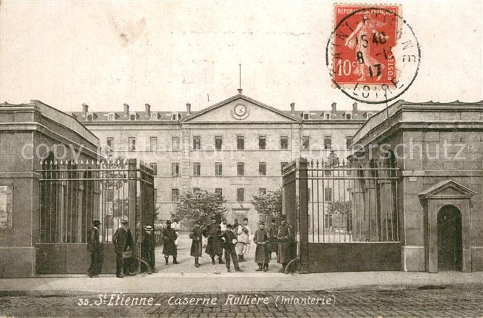 Saint-Etienne 42 Loire Caserne Rullière Infanterie