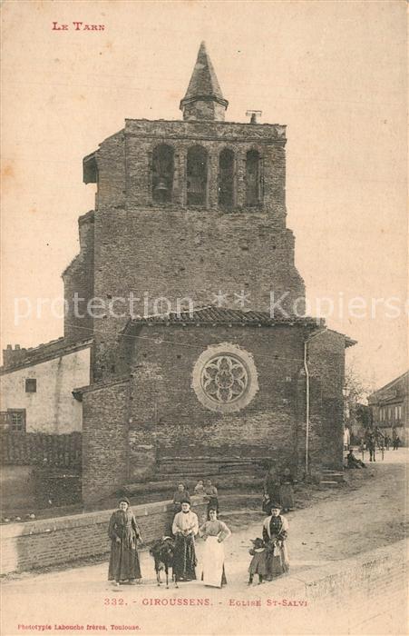 Giroussens Eglise Saint Salvi