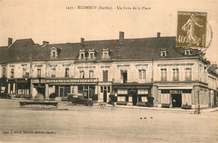 Ecommoy Un coin de la Place