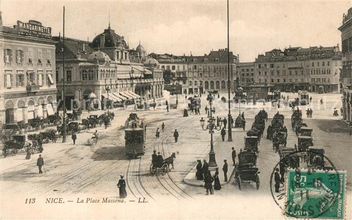 Nice Alpes Maritimes Place Masséna