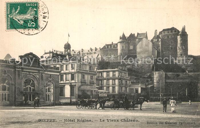Dieppe 76 Hôtel Régina vieux Chateau