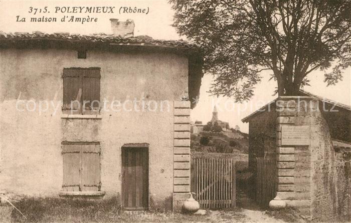 Poleymieux-au-Mont-d Or Maison d_Ampère