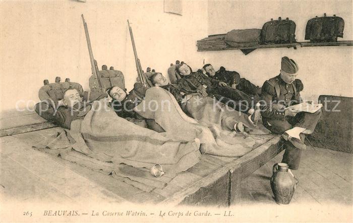 Beauvais 60 Caserne Watrin Corps de Garde