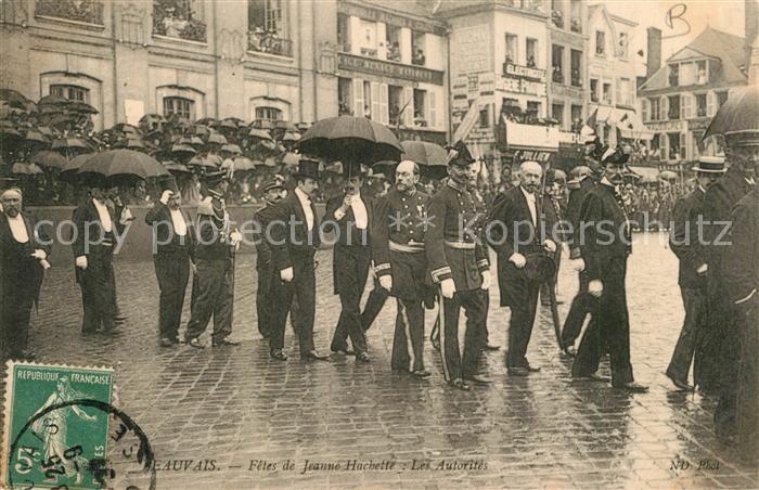 Beauvais 60 Fêtes de Jeanne Hachette Les Autorités