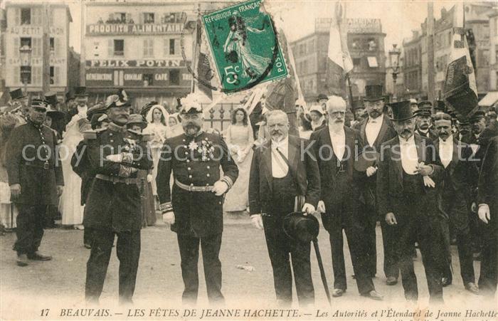 Beauvais 60 Les Fêtes de Jeanne Hachette Autorités