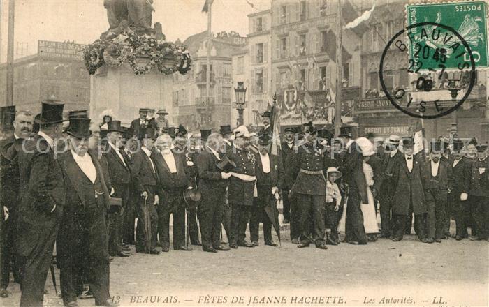 Beauvais 60 Fêtes de Jeanne Hachette Les Autorités