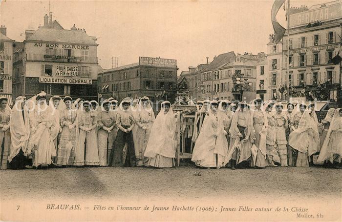 Beauvais 60 Fêtes en l_Honneur de Jeanne Hachette J