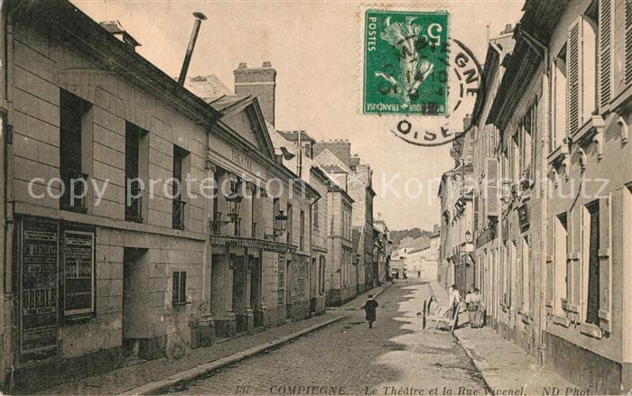 Compiegne Oise Théâtre et Rue Vivenel