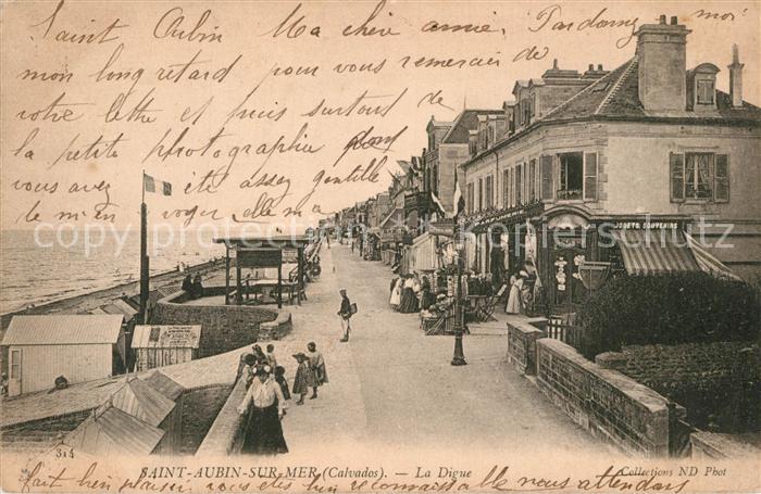 Saint-Aubin-sur-Mer Calvados La Digue