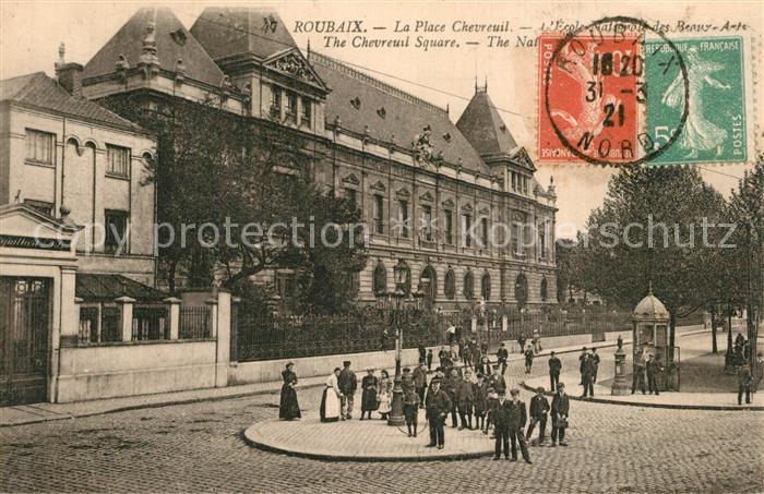 Roubaix Place Chevreuil Ecole Nationale des Bea