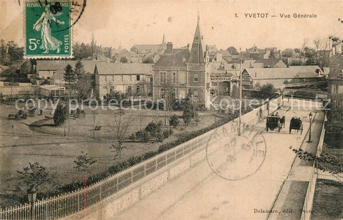 Yvetot Vue Generale