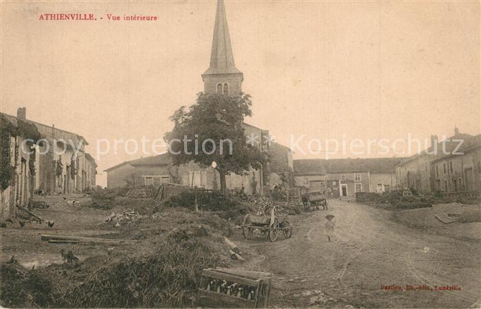 Athienville Vue intérieure Eglise
