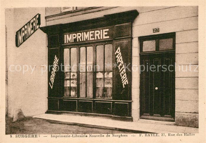 Surgeres Imprimerie Librairie