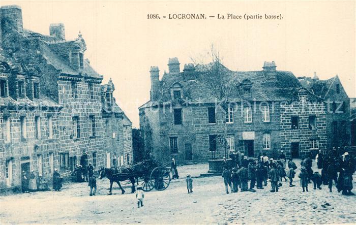 Locronan La place