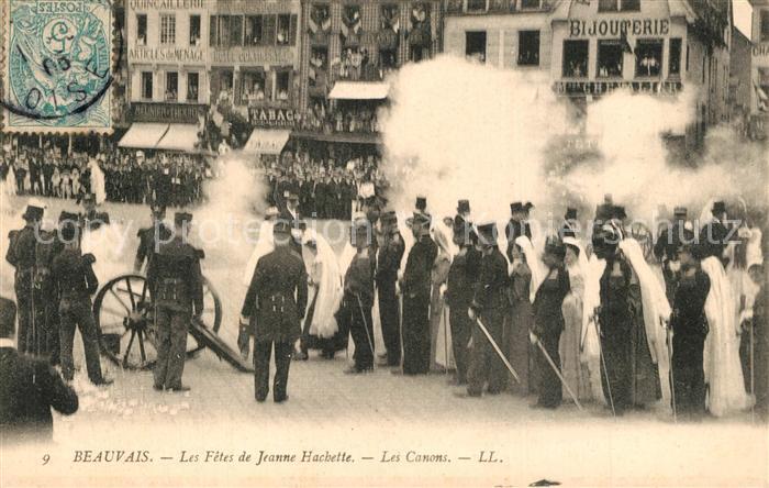 Beauvais 60 Fête de Jeanne Hachette Canons
