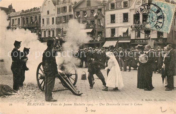 Beauvais 60 Fête de Jeanne Hachette Canon