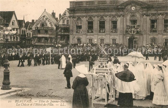 Beauvais 60 Fêtes de Jeanne Hachette la Châsse Hôtel de Ville