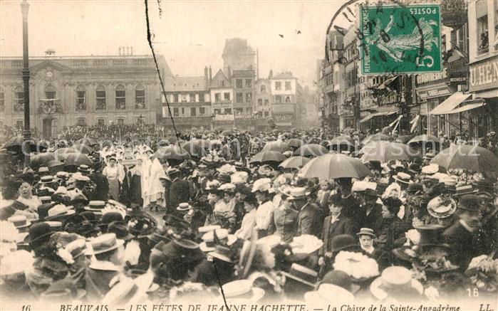 Beauvais 60 Fêtes de Jeanne Hachette Chasse de la S