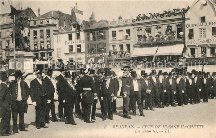 Beauvais 60 Fêtes de Jeanne Hachette Les Autorités