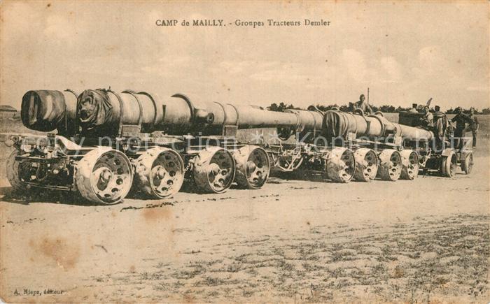 Camp de Mailly Groupes Tracteurs Demler