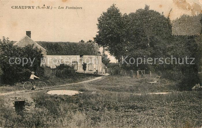 Chaupry Les fontaines