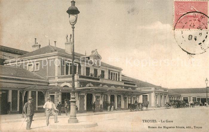 Troyes Aube La gare Bahnhof
