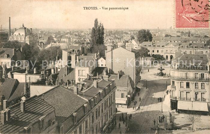 Troyes Aube Vue panoramique