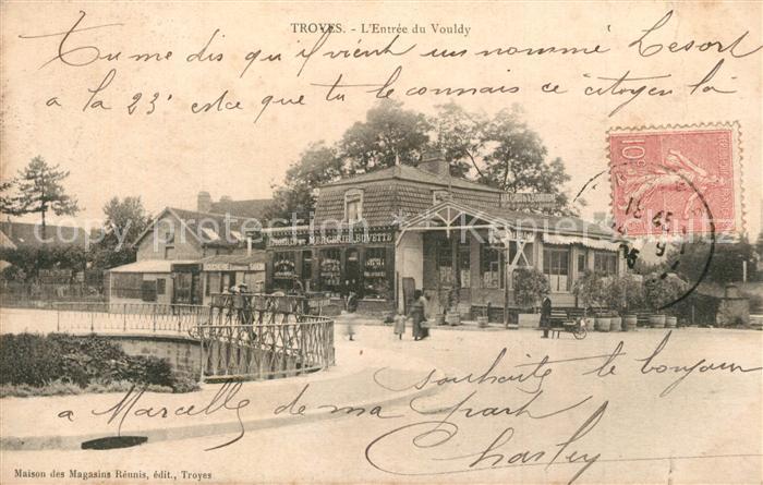 Troyes Aube Entrée du Vouldy