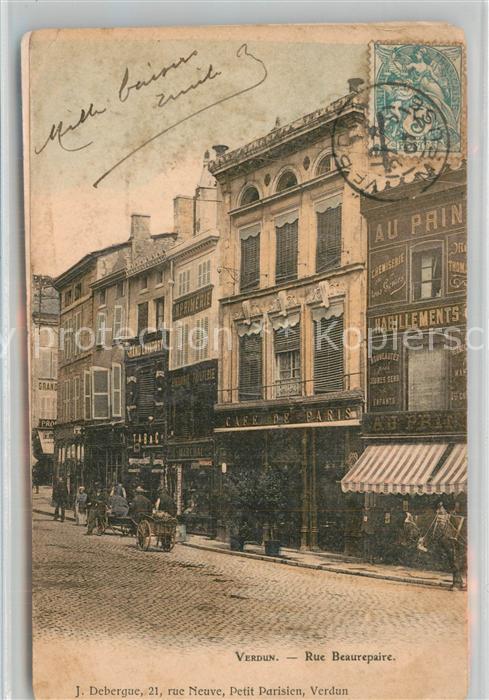 Verdun Meuse Rue Beaurepaire