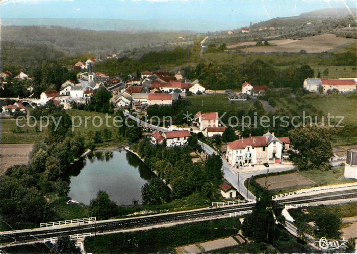 Vaux-sous-Aubigny Quartier Gare vue aérienne