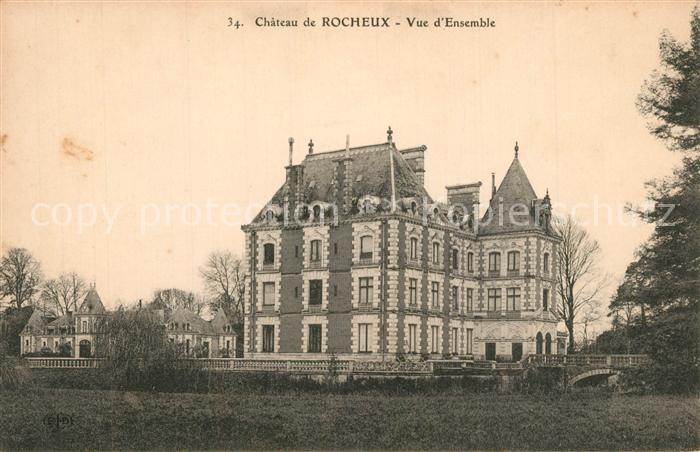 Rocheux Chateau de Rocheux Vue d Ensemble