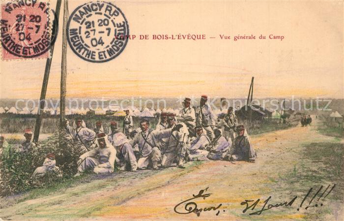 Bois-l Eveque Camp de Bois l’Eveque Vue generale du Camp