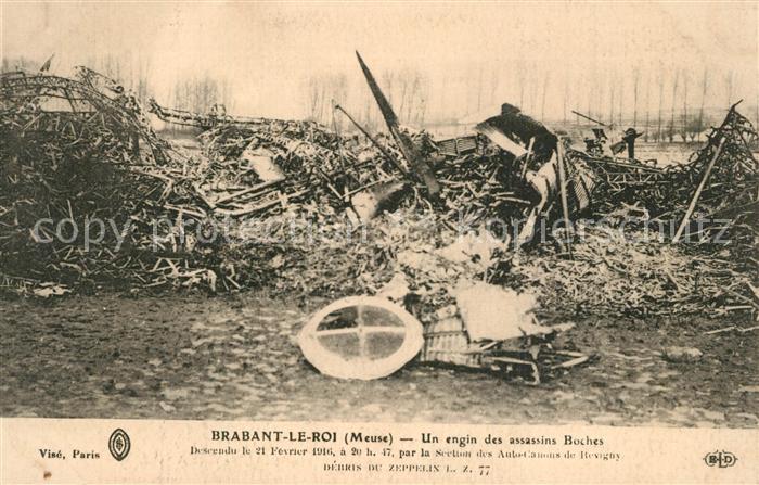 Brabant-le-Roi Un engin des assassins Boches