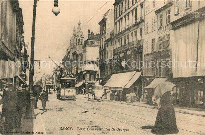 Nancy Lothringen Point Central et Rue St Georges
