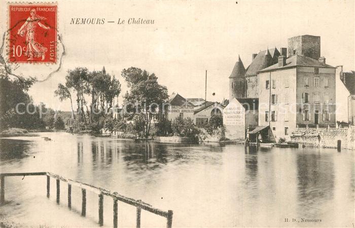 Nemours Seine-et-Marne Le Chateau