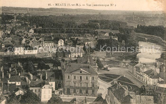 Meaux Seine et Marne Vue panoramique