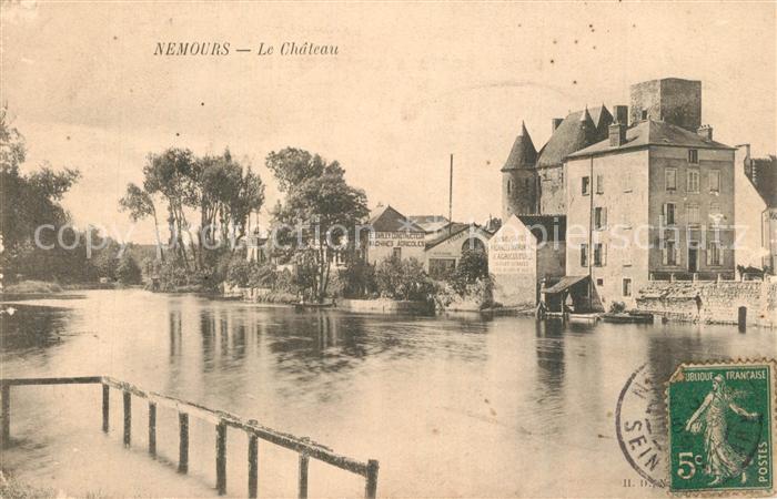 Nemours Seine-et-Marne Le Chateau